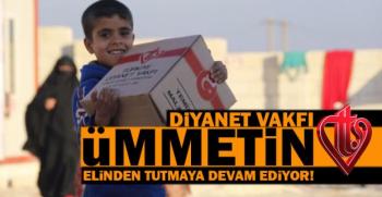 Diyanet Vakfı, Hama’dan Gelen Ailelere Yardım Eli!